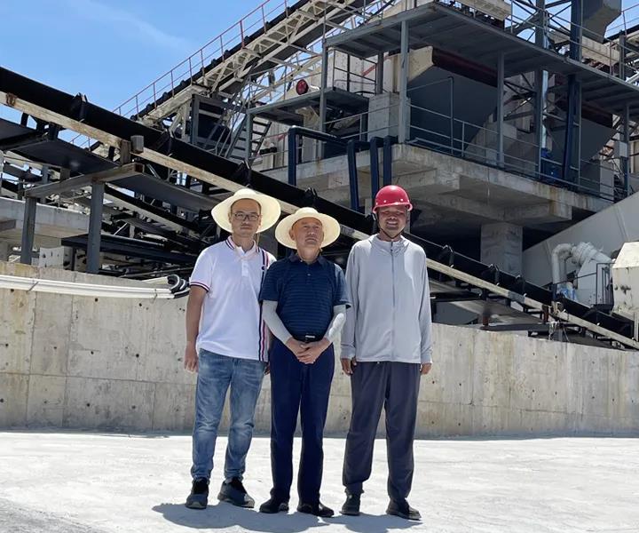山美项目｜安徽铜陵年产400万吨的石灰石骨料生产线蓄势待发